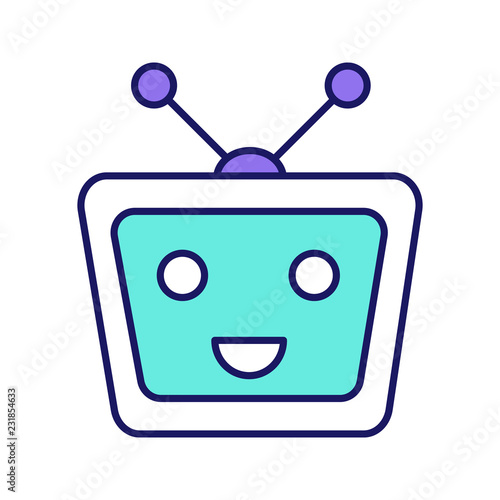 Chatbot color icon