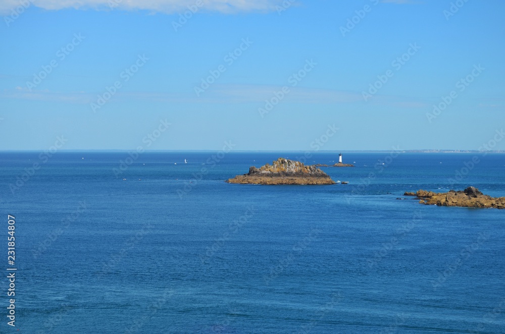 Islets in the sea