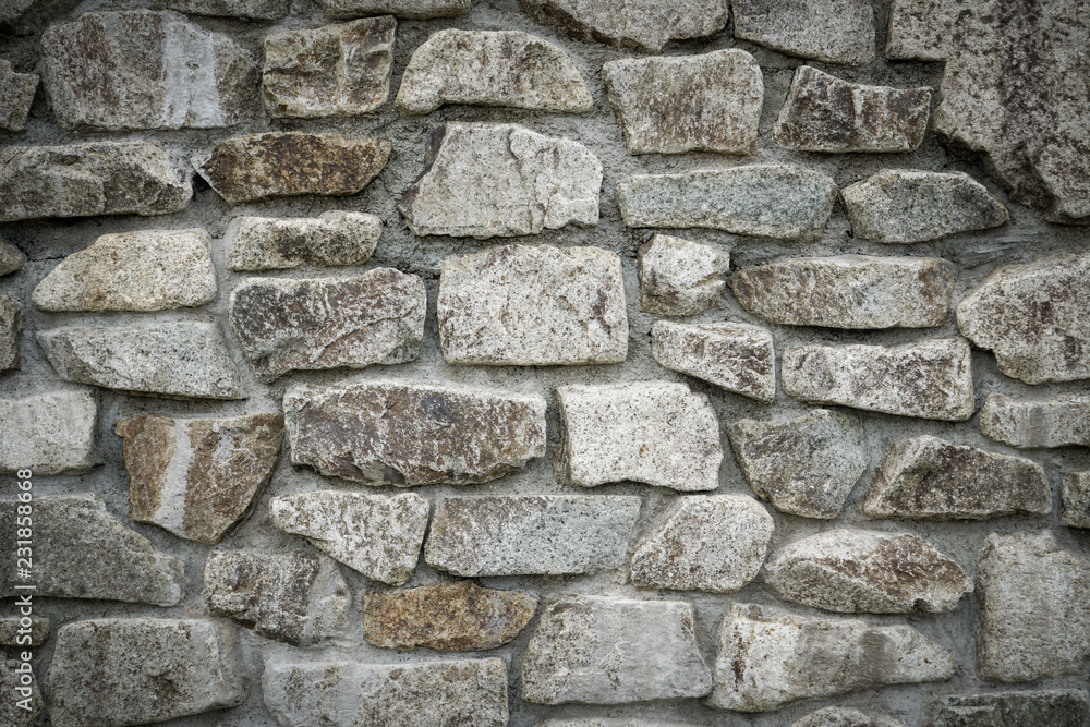 Fototapeta premium Rough wall rock texture background