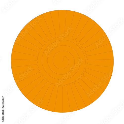 vector illustration of a labyrinth