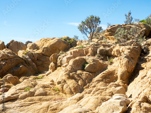 Wüsten Landschaft aus Sandstein