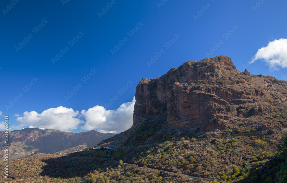 Gran Canaria, Aserrador mountain