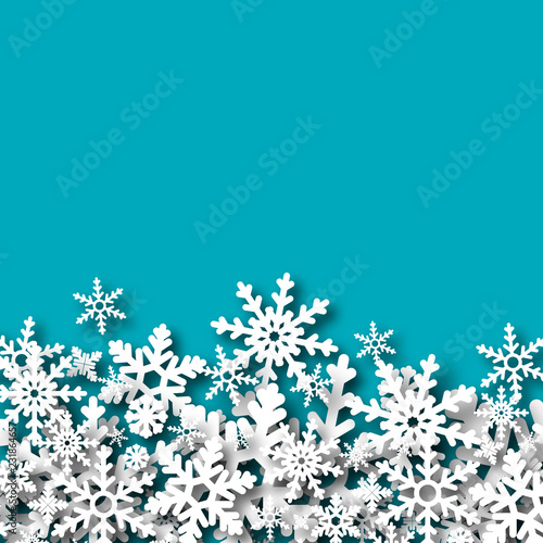 fond abstrait- flocon de neige