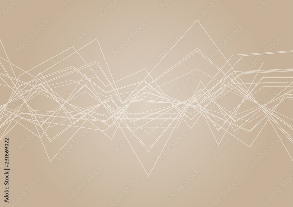 Abstract brown color line pattern, background