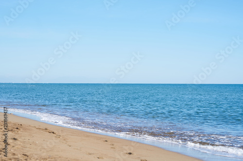 Beach and Sea Background