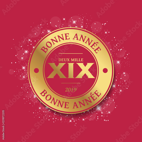 2019 - Carte de Voeux - Bonne Année