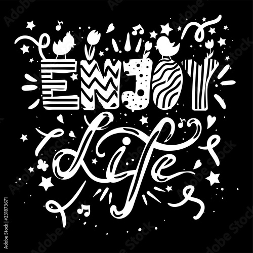 Enjoy Life Lettering