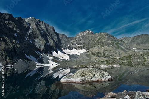 lake in mountains