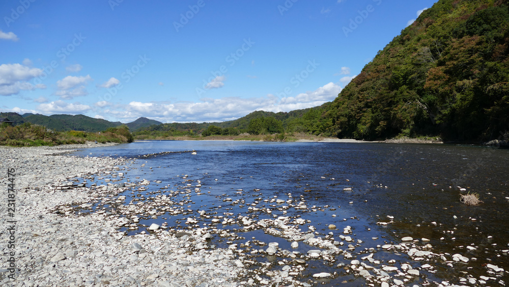 Fototapeta premium 久慈川