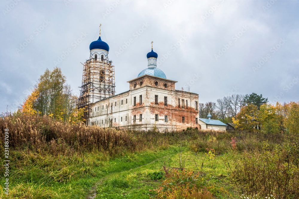 Restoration of the Isakovsky Monastery of the Nativity of the Mother of God in the village of Pustyn. Restoration of the Isakovsky Monastery of the Nativity of the Mother of God in the village of Pustyn.
