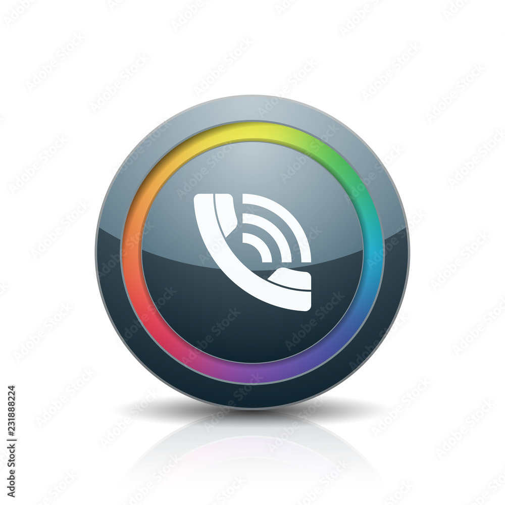 Contact Call Phone button illustration