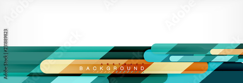 Abstract colorful lines, modern geometric background design