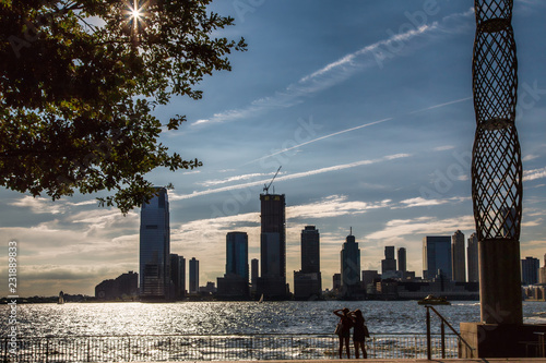 Wallpaper Mural new york city skyline at sunset Torontodigital.ca