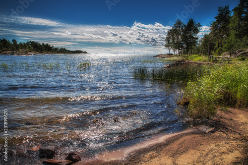 Wallpaper Mural lake in Sweden Vänern Torontodigital.ca