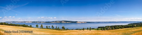Helgoya island Lake Mjosa panorama Oppland Norway © Dmitry Naumov