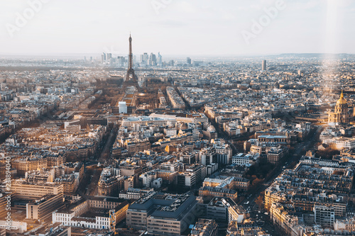 Obraz na płótnie Paris city view w salonie