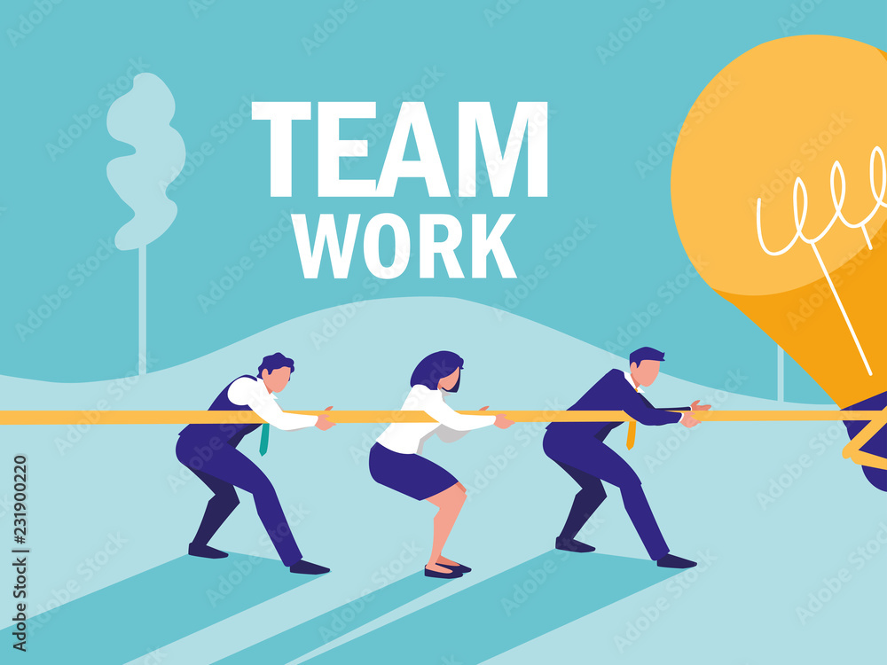 group of business people avatar character group of business people avatar character