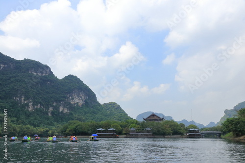 Trang An in Ninh Binh,Vietnam.world heritage site