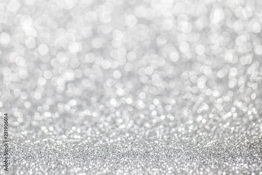 Abstract silver glitter background Abstract silver glitter background
