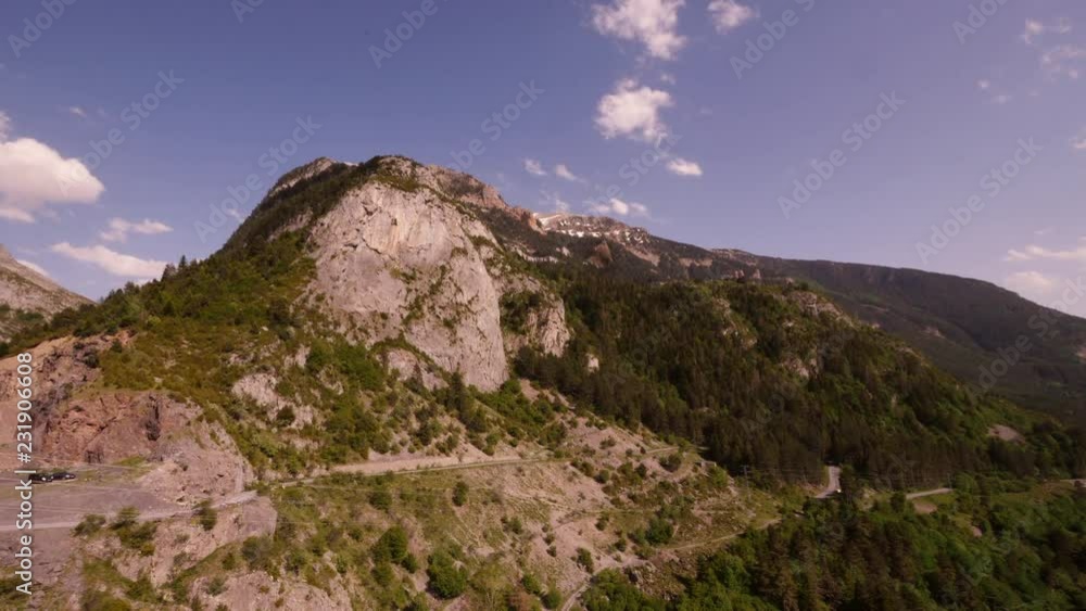 Time-lapse with cloud shadows rolling over the mountains near Canfranc in the Spanish Pyrenees Time-lapse with cloud shadows rolling over the mountains near Canfranc in the Spanish Pyrenees