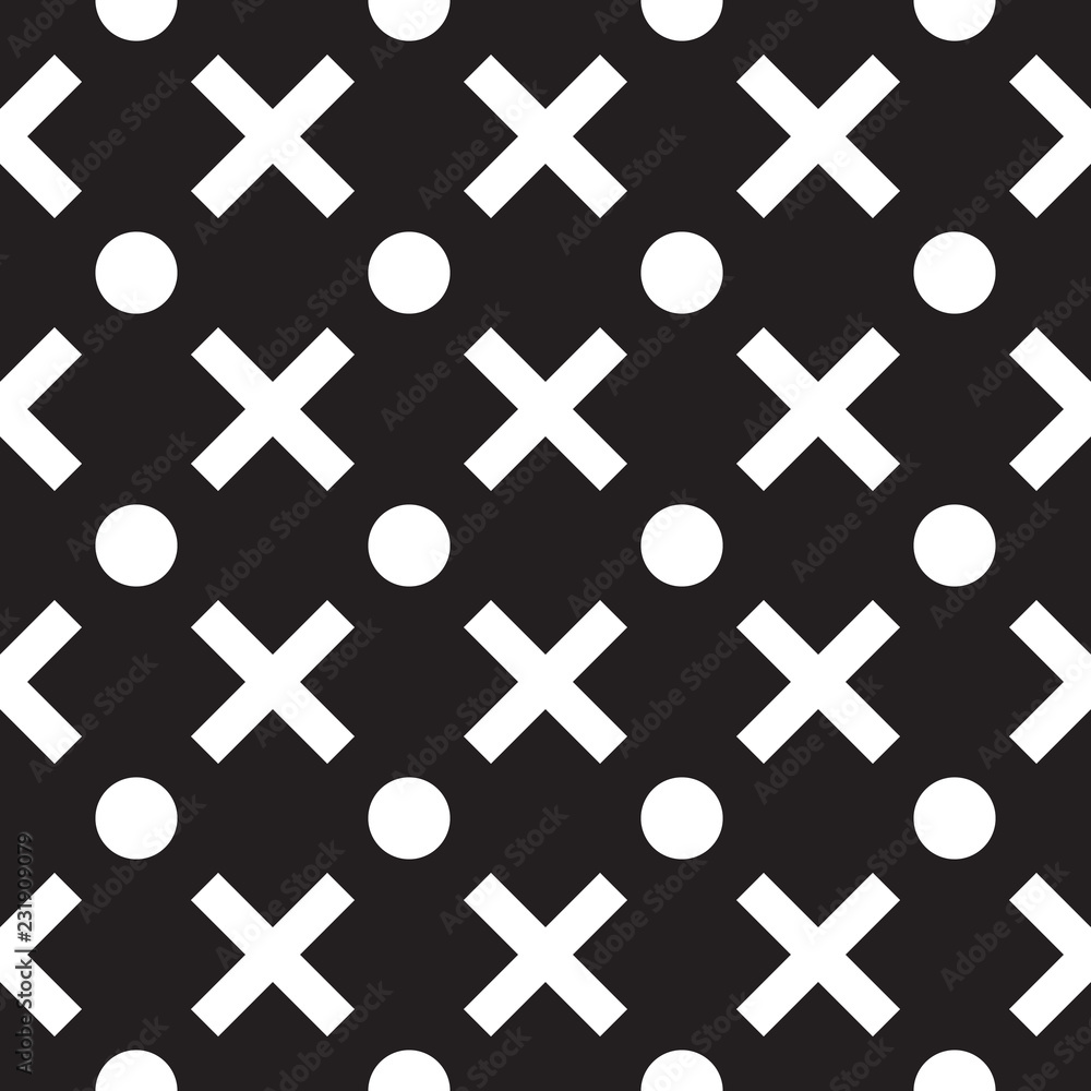 Obraz premium Seamless abstract geometric patterns