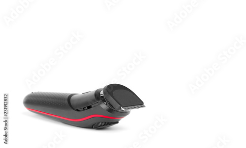 Hair trimmer isolated on the white background