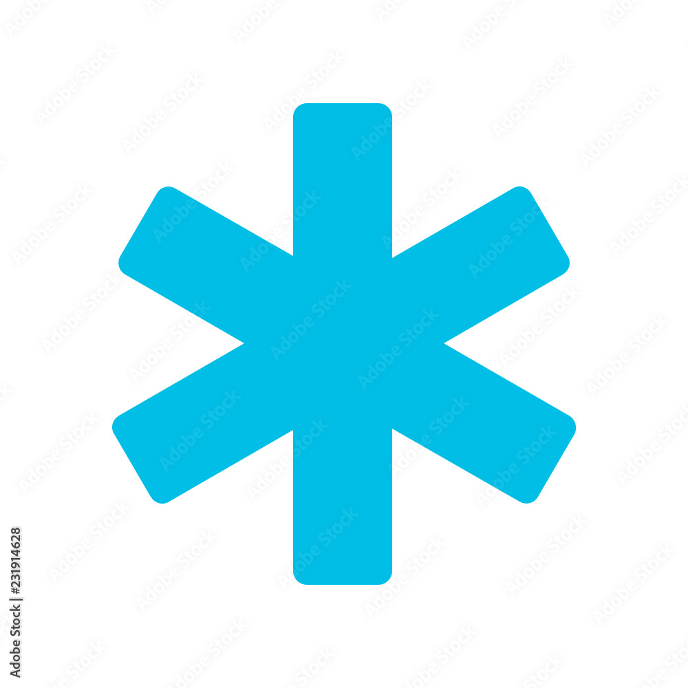 Obraz premium hospital icon