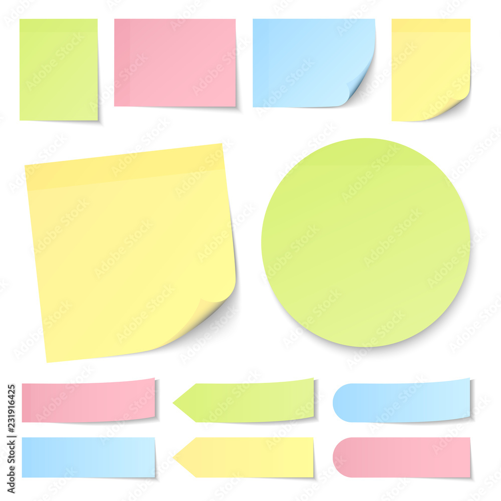 Stick Notes Color Mix Collection Stick Notes Color Mix Collection