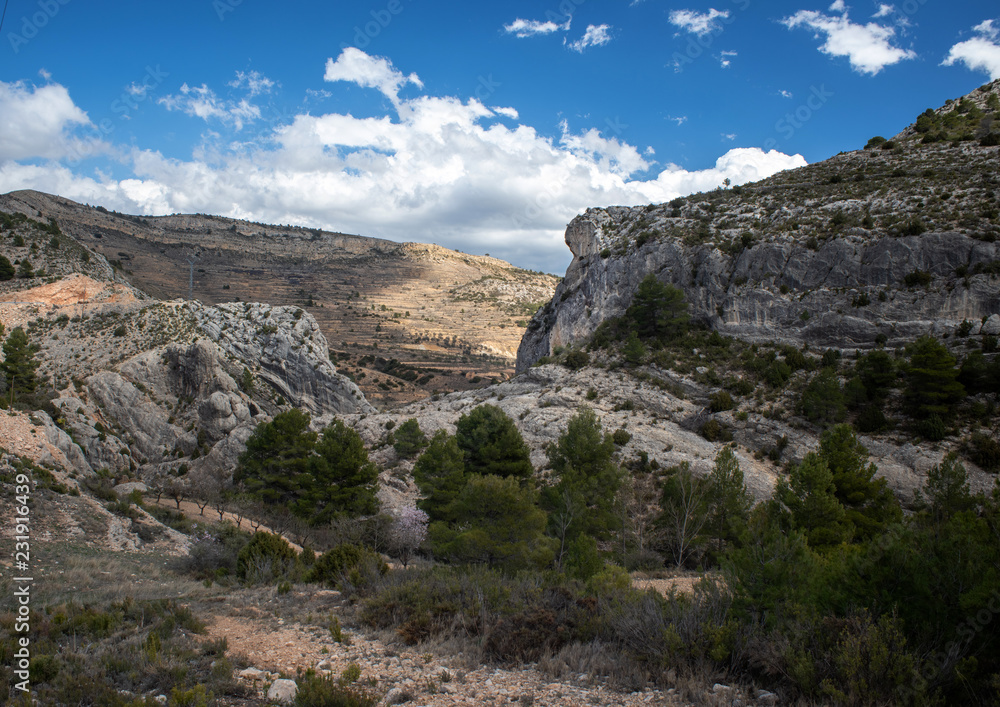 mountain landscape Aragon