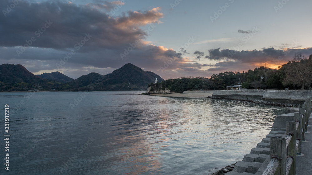 Fototapeta premium Okunoshima island