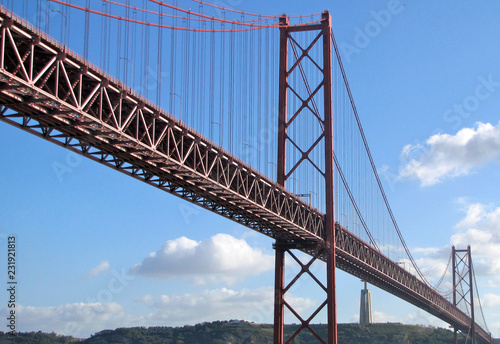 Lisbon. The bridge over the Taag photo