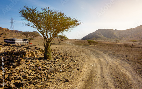 Al Hajar Mountains of Fujairah photo