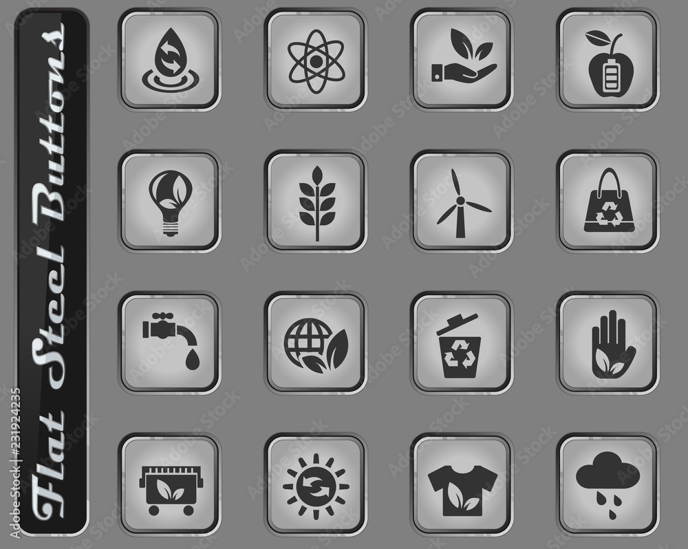 alternative energy icon set alternative energy icon set