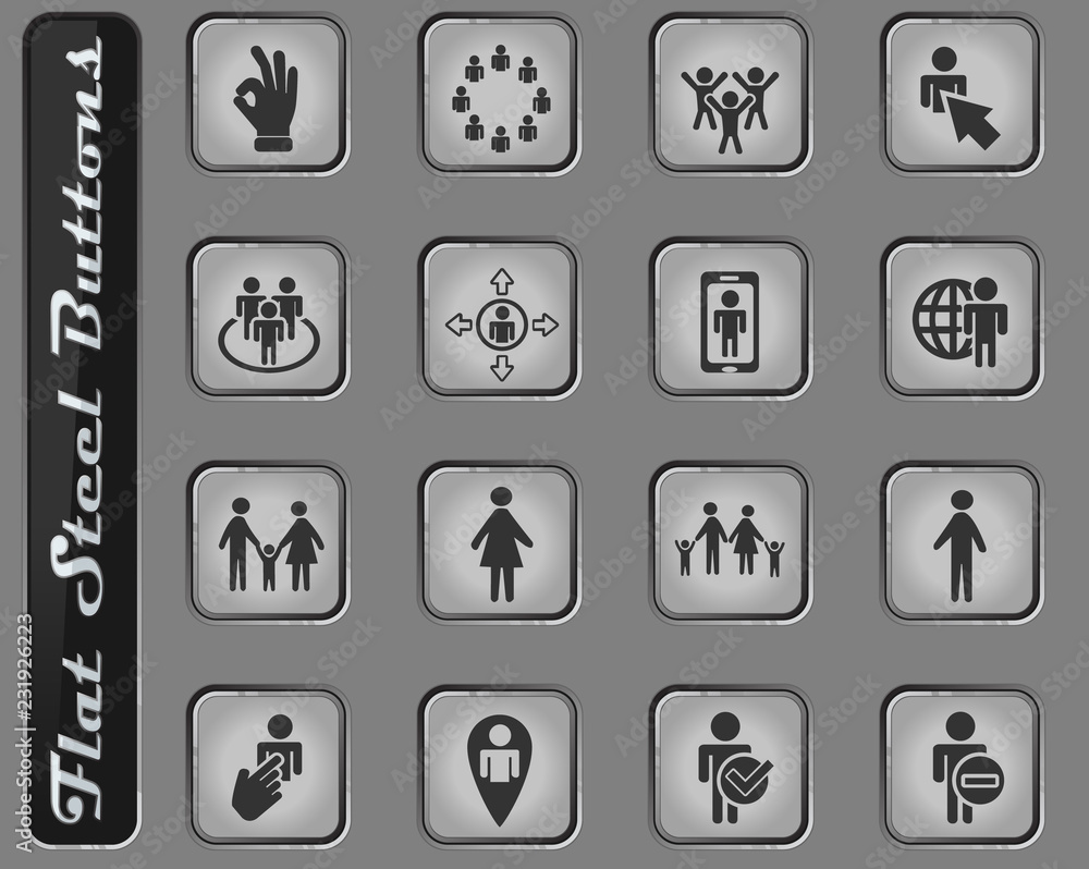 community icon set community icon set