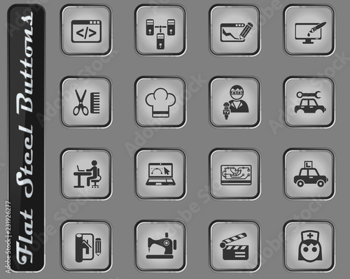 courses icon set
