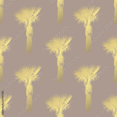 golden seamless pattern