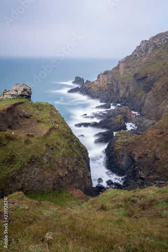 Botallack the crowns engine houses cornwall uk 