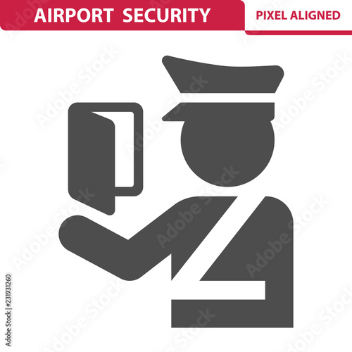 Airport Security Icon