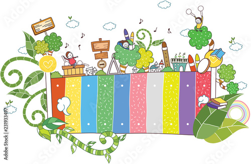 plants and children