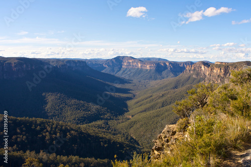 Obraz na płótnie Blue Mountains in Australia w salonie