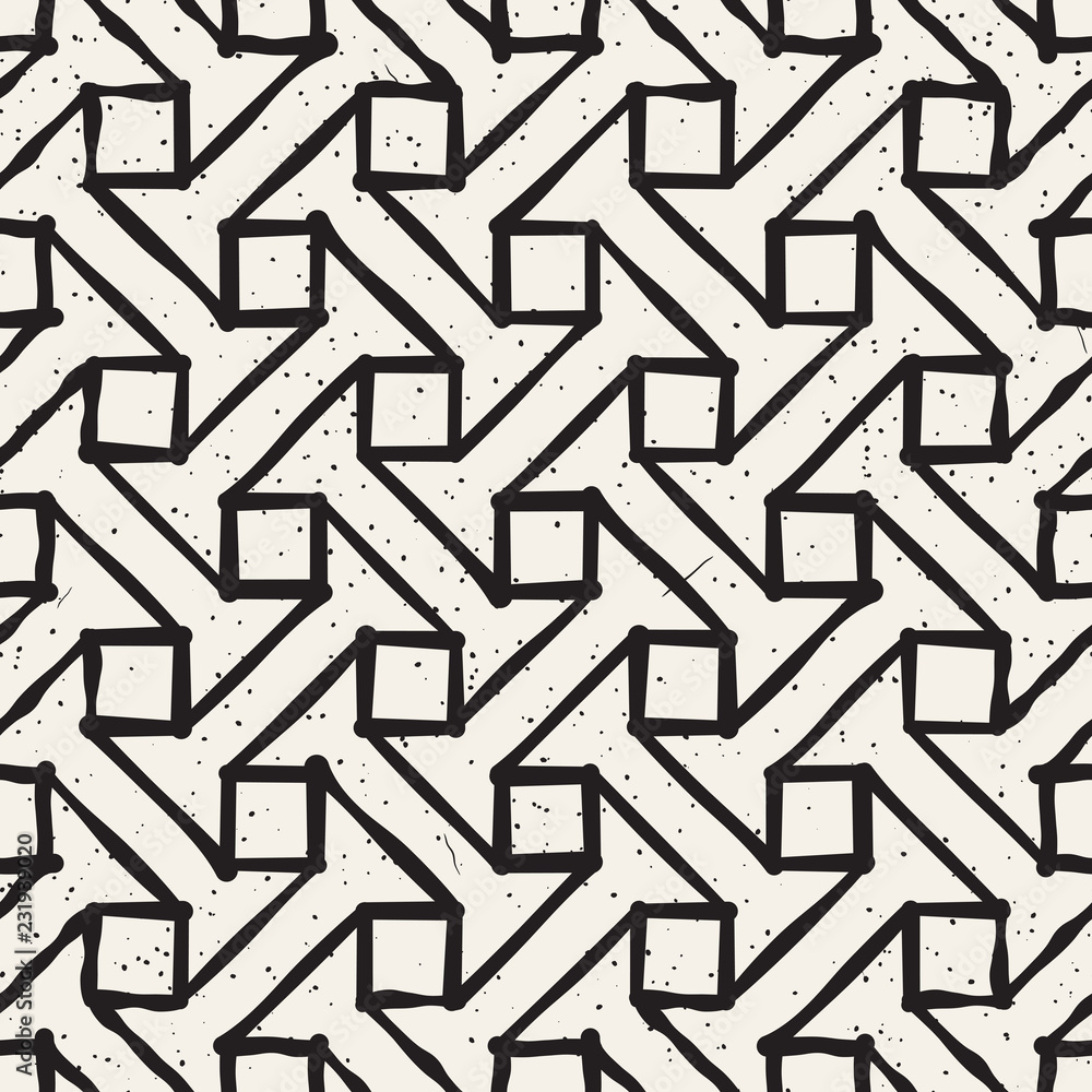 Vector seamless pattern. Modern stylish abstract texture.