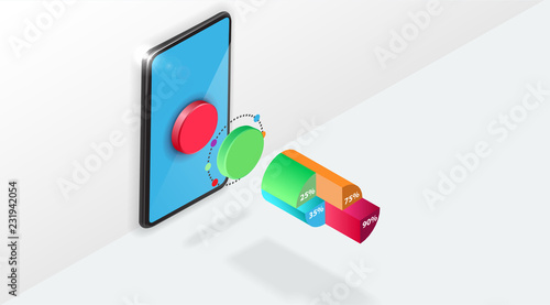 diagrams and volume buttons in orthogonal projection