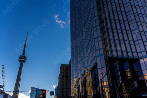 City view in Toronto Canada