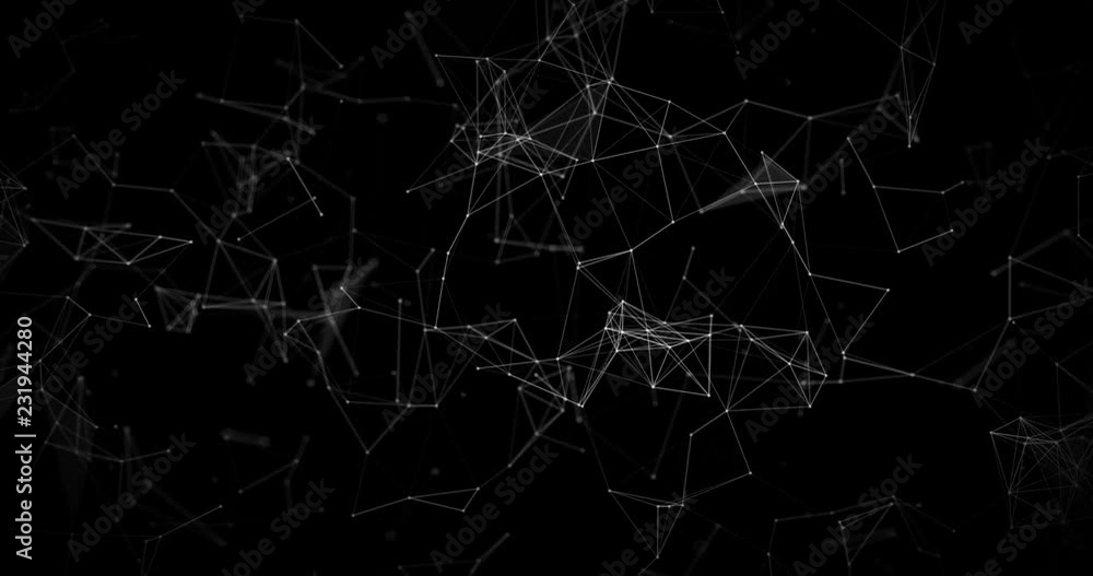 Minimalistic Rotating Plexus Background Rendered 4k Animation Video. Minimalistic Rotating Plexus Background Rendered 4k Animation Video.