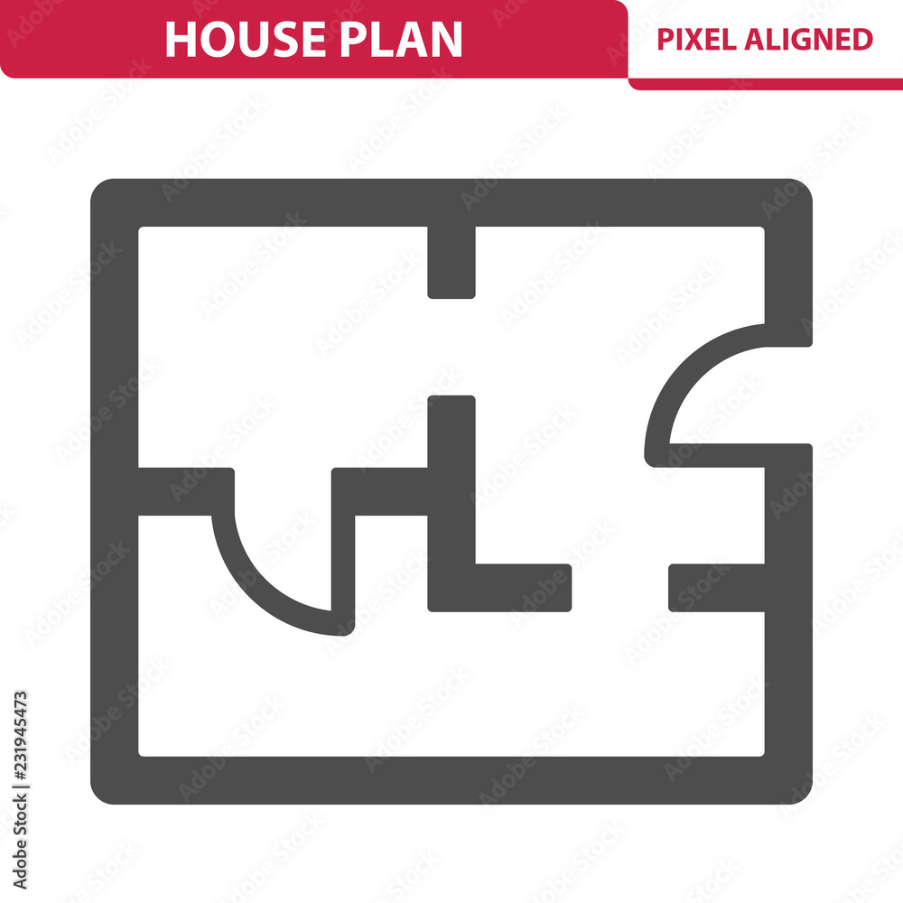 House Plan Icon House Plan Icon
