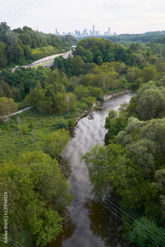 Urban River and Highway