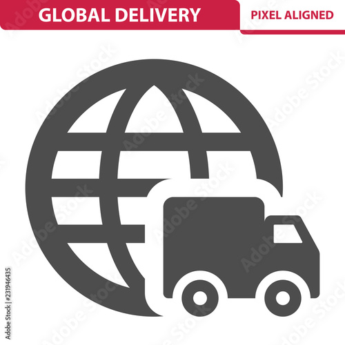 Global Delivery Icon