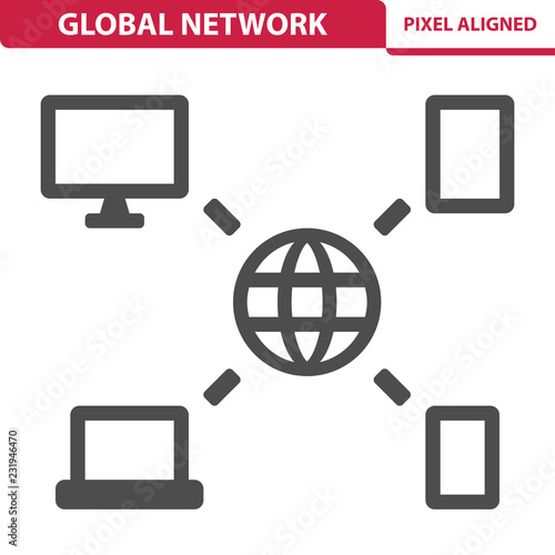 Global Network Icon