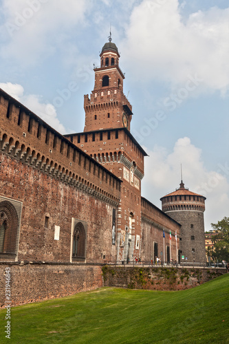 Замок Сфорца в Милане