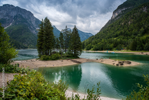 Largo del Predil lake view
